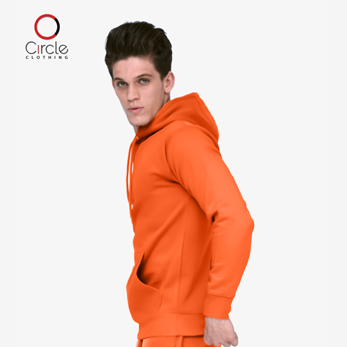 Unisex Fleece Perfect Pullover Orange Hoodie 8.25 Oz - 2790