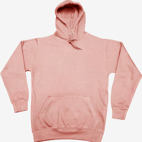 Unisex Fleece Perfect Pullover Powder Pink Hoodie 8.25 Oz - 2790