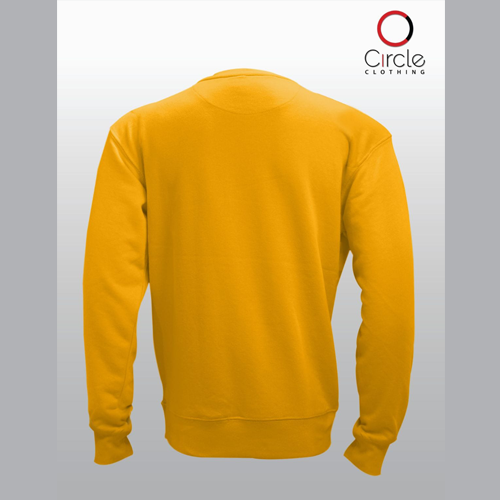 Unisex Gold French Terry Crewneck Sweatshirt with Pocket 8.25 Oz - 2615