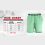 Unisex Heather Grey Classic Perfect Fleece Raw Edge Shorts 8.25 Oz - 8520
