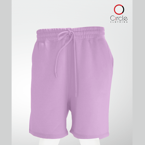 Unisex Lilac UnBranded Perfect Shorts 8.25 Oz - 8008
