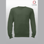 Unisex Military Green French Terry Crewneck Sweatshirt with Pocket 8.25 Oz - 2615