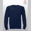 Unisex Navy French Terry Crewneck Sweatshirt with Pocket 8.25 Oz - 2615