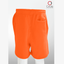 Unisex Orange UnBranded Perfect Shorts 8.25 Oz - 8008