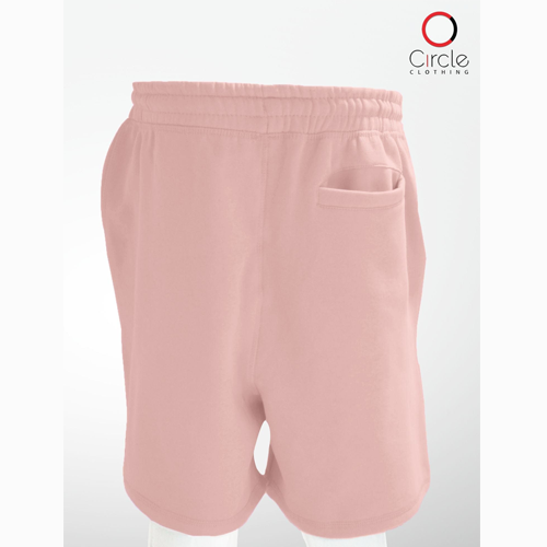 Unisex Powder Pink French Terry Shorts 8.25 Oz -8484