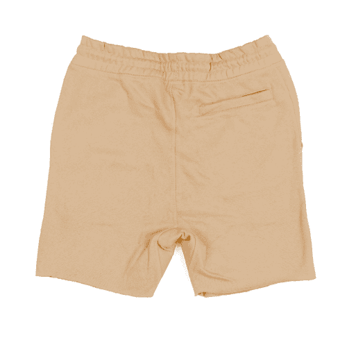 Unisex Sand Classic Perfect Fleece Raw Edge Shorts 8.25 Oz - 8520