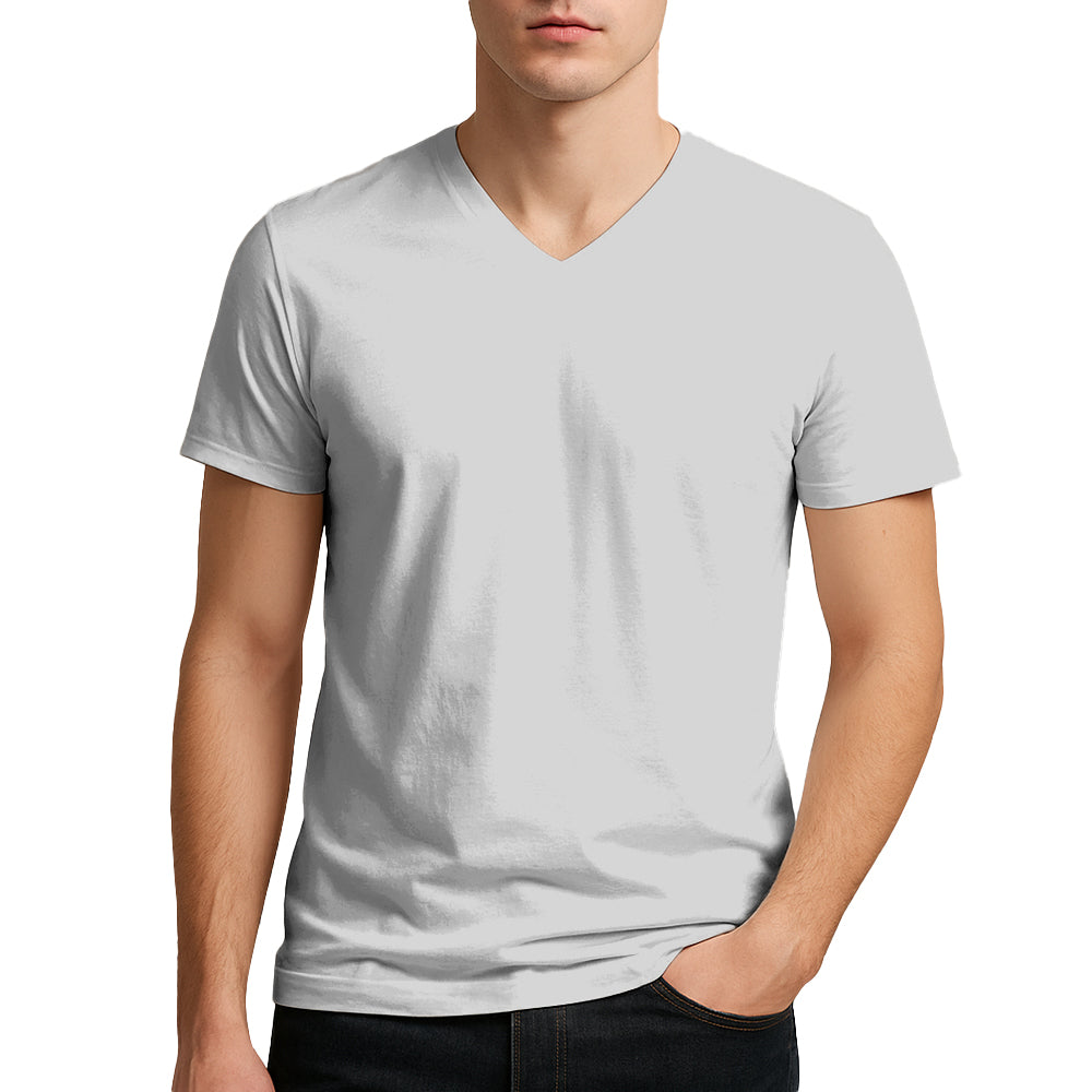 2587 Premium V Neck Tee Shirts | V Neck T Shirts for Men – Circle ...