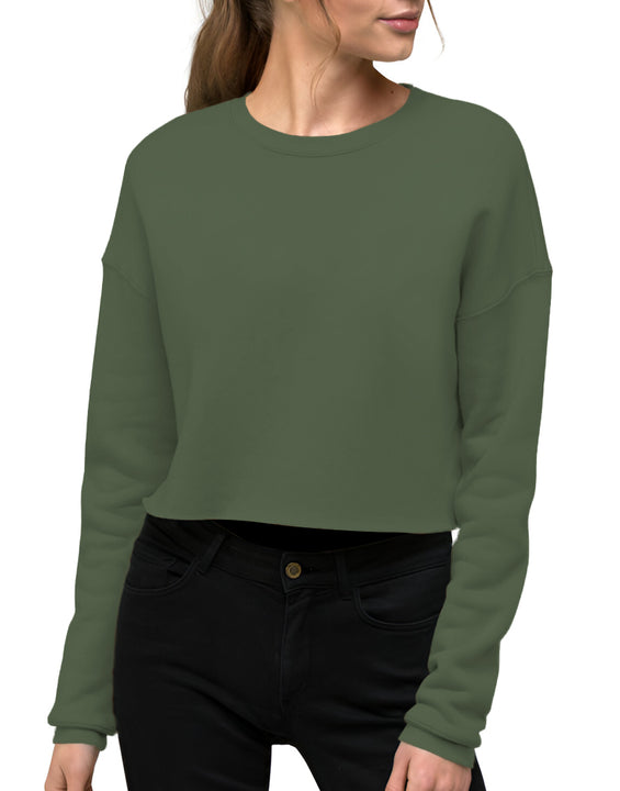 3636 Women's Fleece Perfect Crewneck Cropped Sweatshirt 8.25 Oz (Set 2)