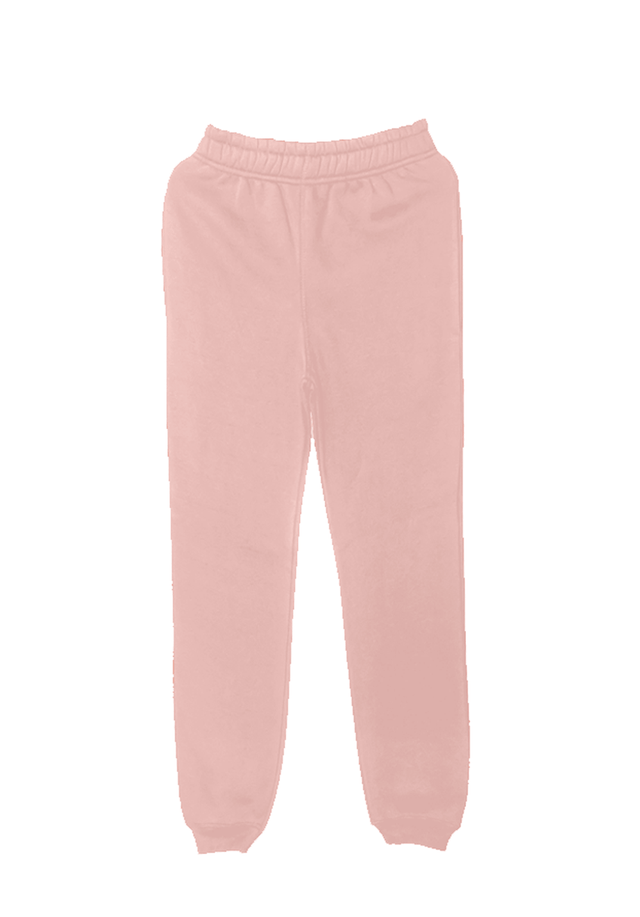 2689 Youth Fleece jogger pants pink Powder Pink