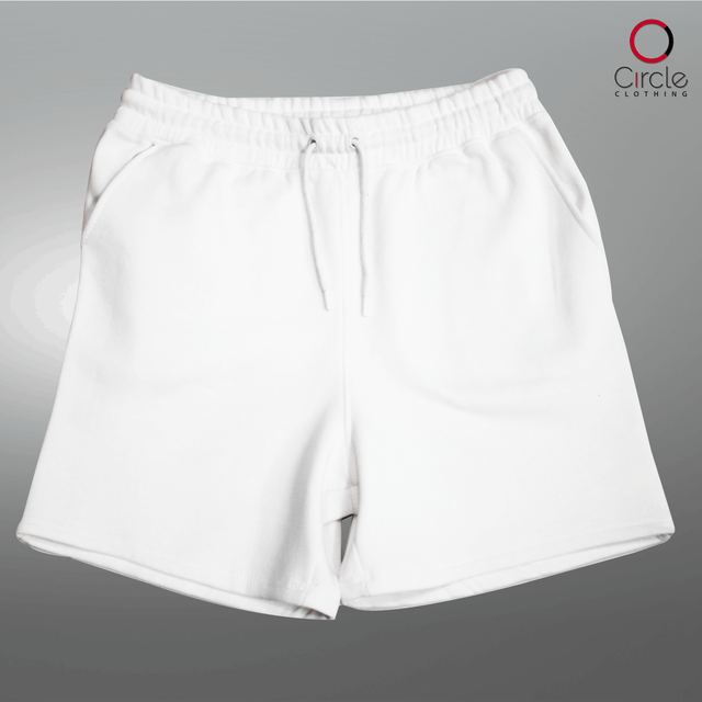 8008 Unisex Black Unbranded Perfect Shorts white