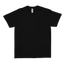Unisex Black Heavyweight Jersey Short Sleeve Tee 6.1 Oz -  2000