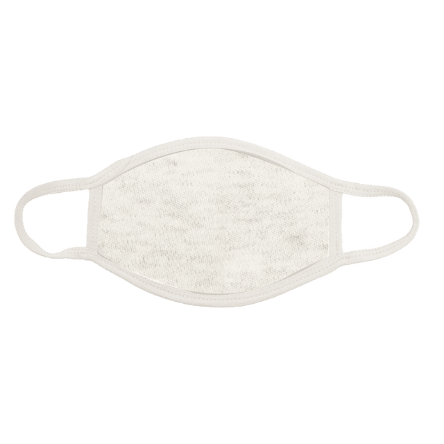 Oatmeal Heather Face Cover - Circle Clothing LLC