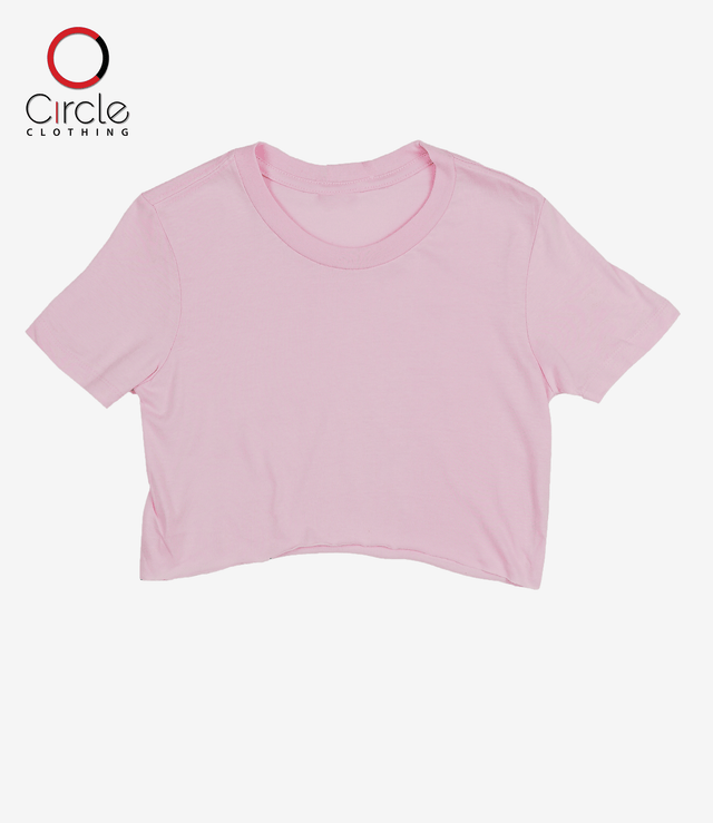 Unisex Lilac Jersey Short Sleeve Cropped Tee 4.3 Oz - 3315