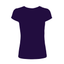 Skinny Fit Short Sleeve Tee for Women purple