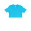 Unisex Turquoise Jersey Short Sleeve Cropped Tee 4.3 Oz - 3315