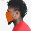 Burnt Orange Slub Jersey Face Cover - Circle Clothing LLC