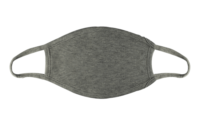 Kids Heather Grey Face Cover - Circle Clothing LLC