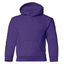 Youth Purple Fleece Pullover Hoodies 7.1 Oz - 2789