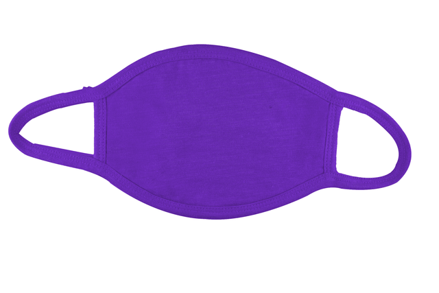 Kids Purple Face Cover - Circle Clothing LLC