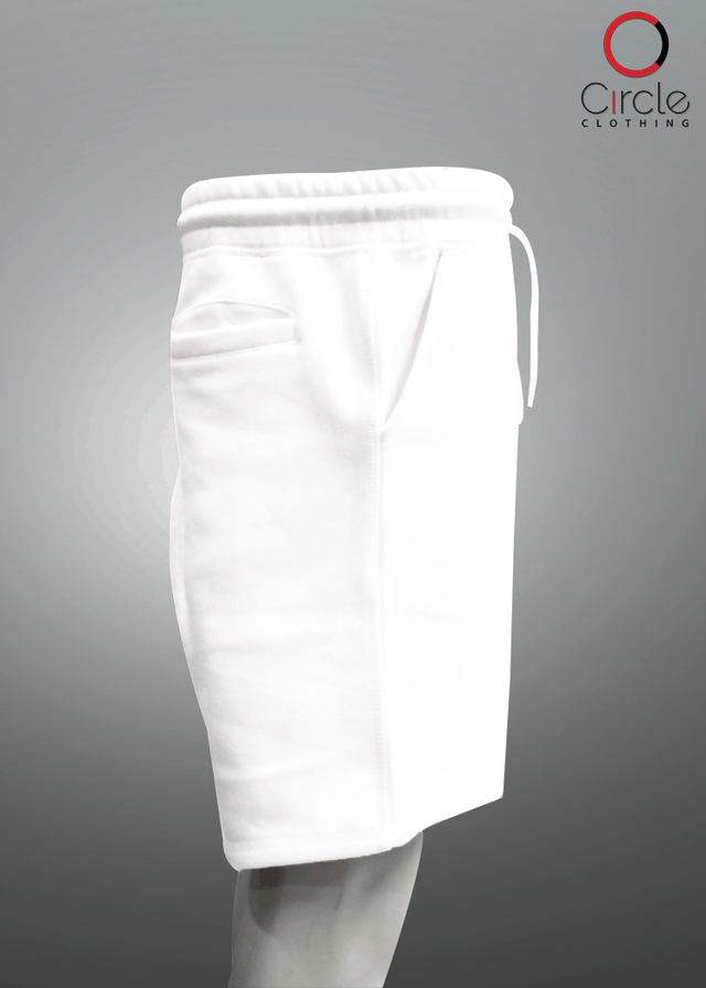Unisex White UnBranded Perfect Shorts 8.25 Oz  