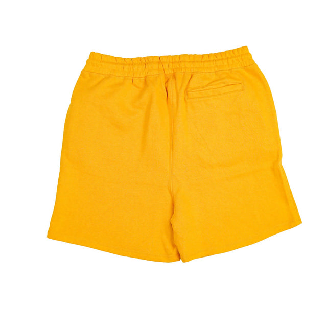 unisex shorts yellow